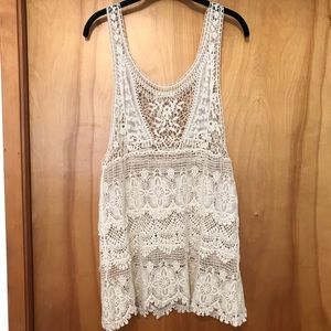Crochet Dress/Swim Coverup